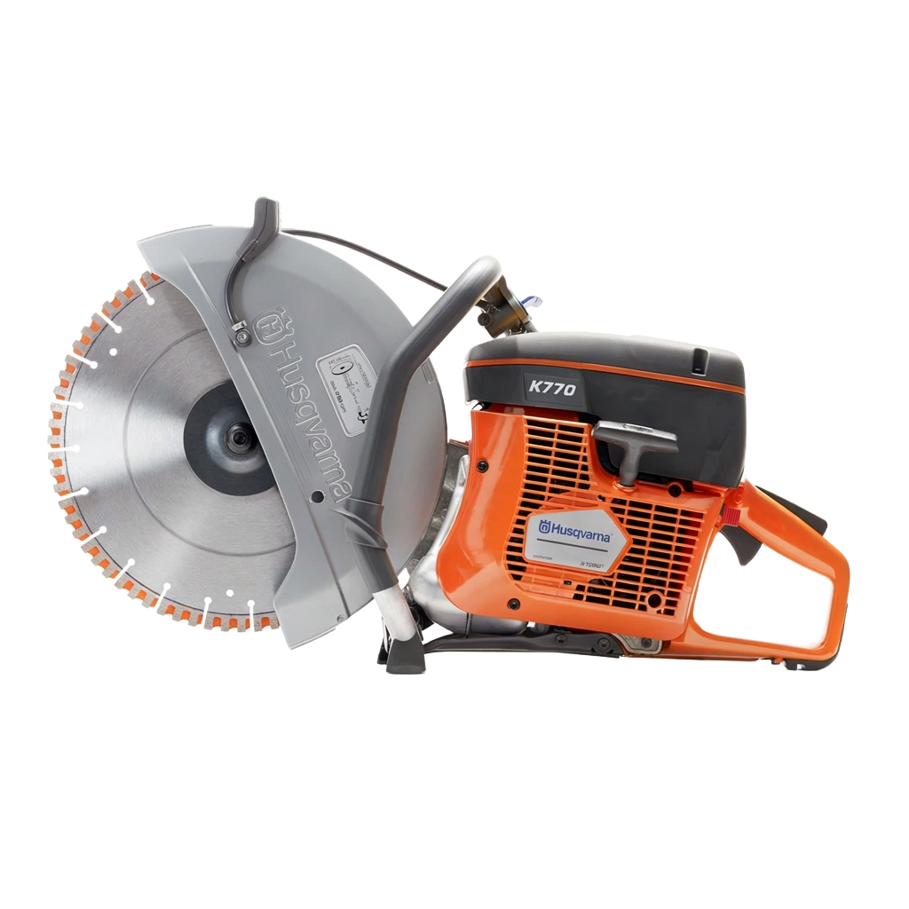 Husqvarna K770 gas-powered power cutter with 14-inch diamond blade